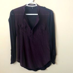 Aritzia babaton light weight blouse